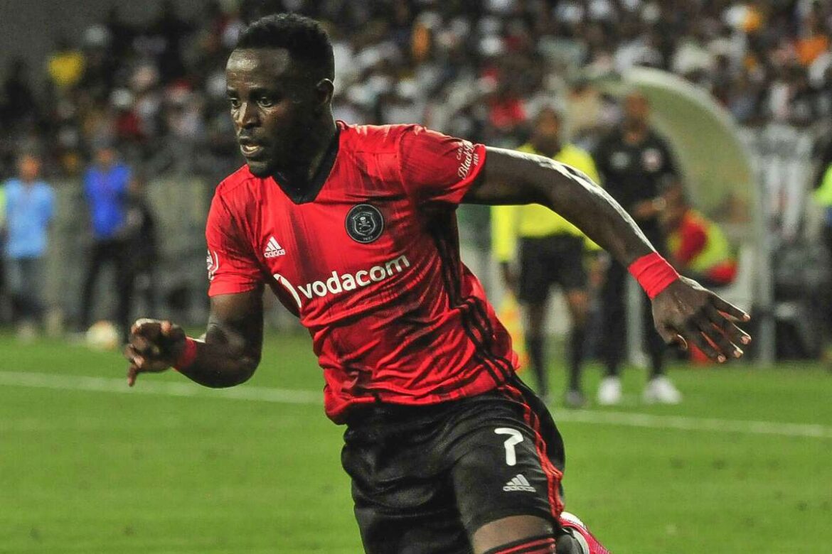 Gabadinho Mhango is costing Orlando Pirates
