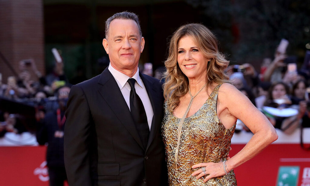 Tom Hanks and Rita Wilson 