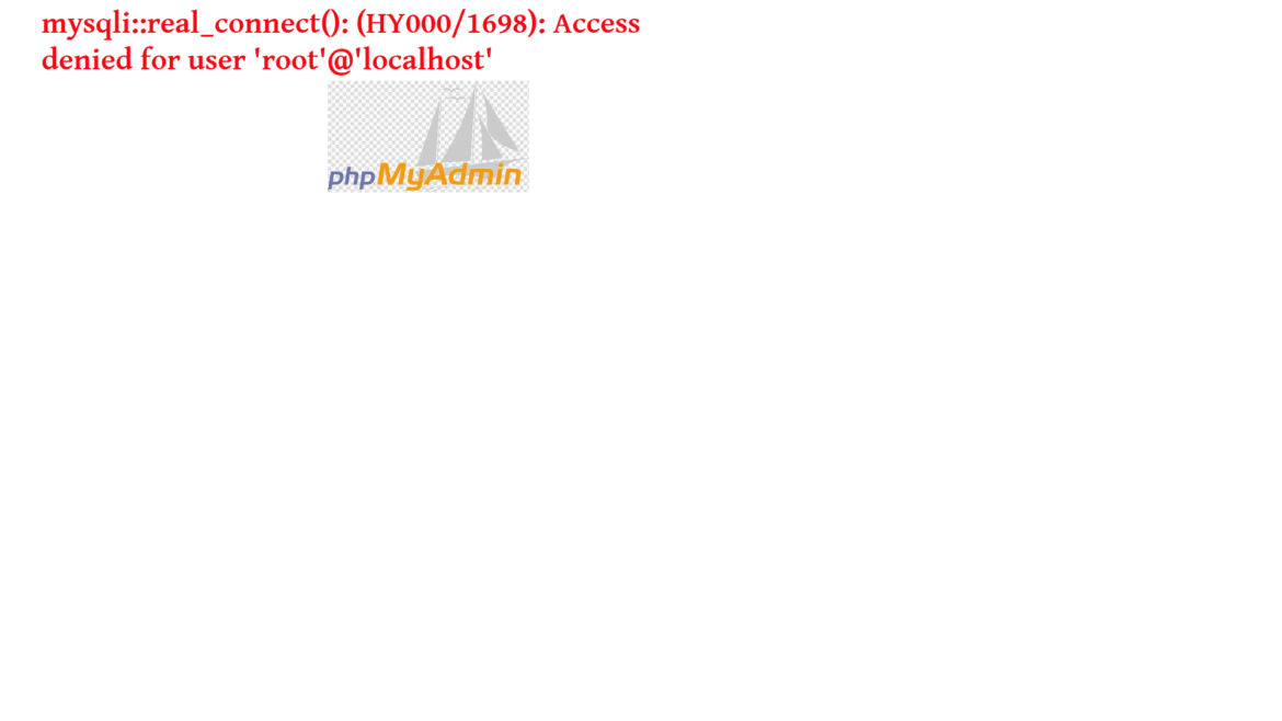 mysqlireal_connect-HY0001698-Access-denied-for-user-root@localhost