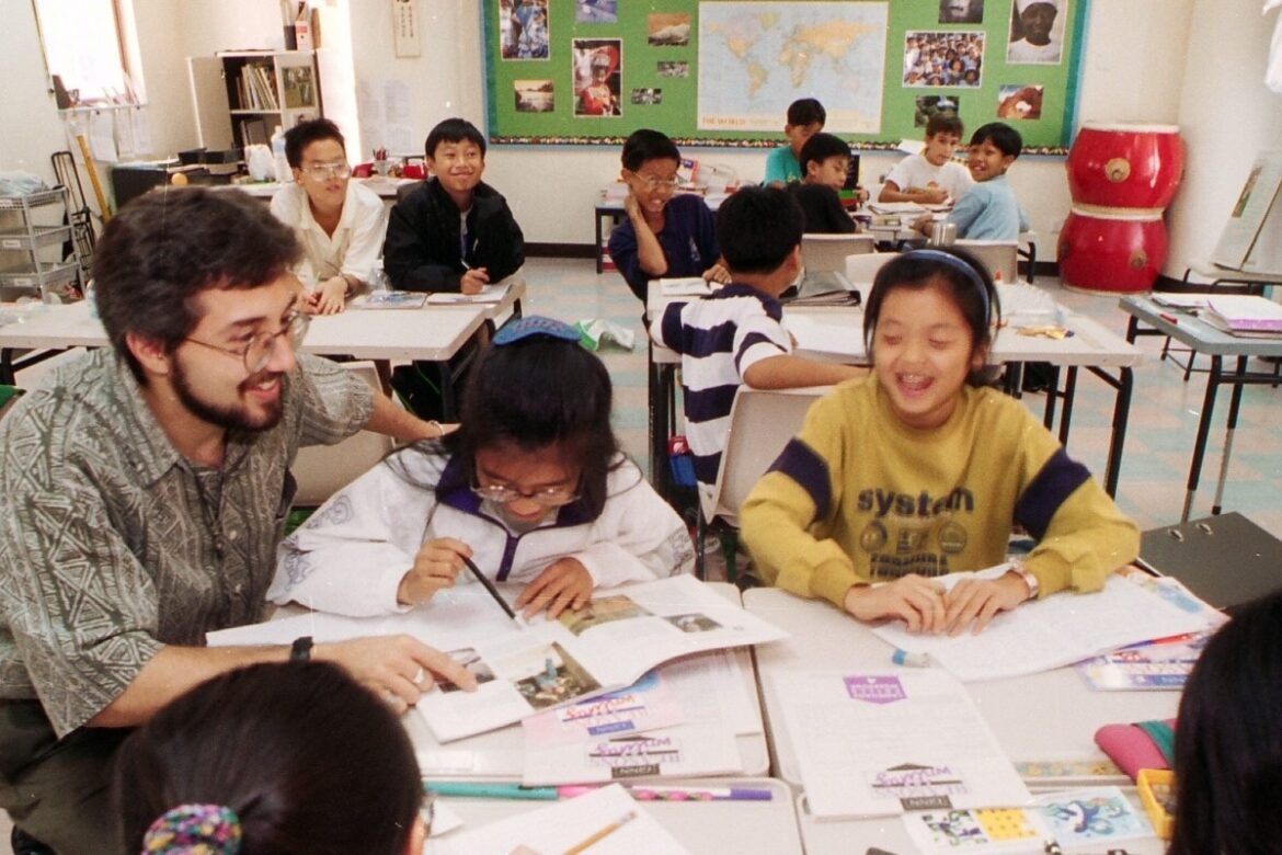 English teachers working in Beijing China